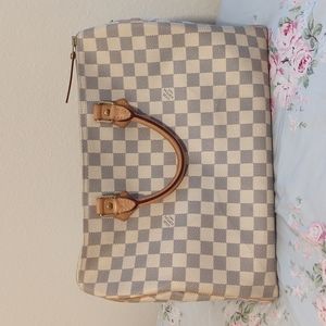 SOLD ❤️ Louis Vuitton Speedy 35 Damier Azur